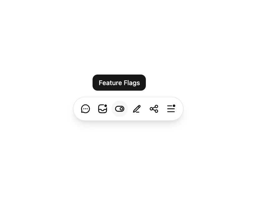 The right tools, close by interface demonstration