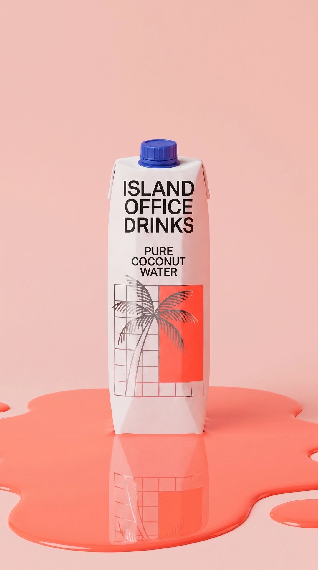 Colourful packaged drink campaign image