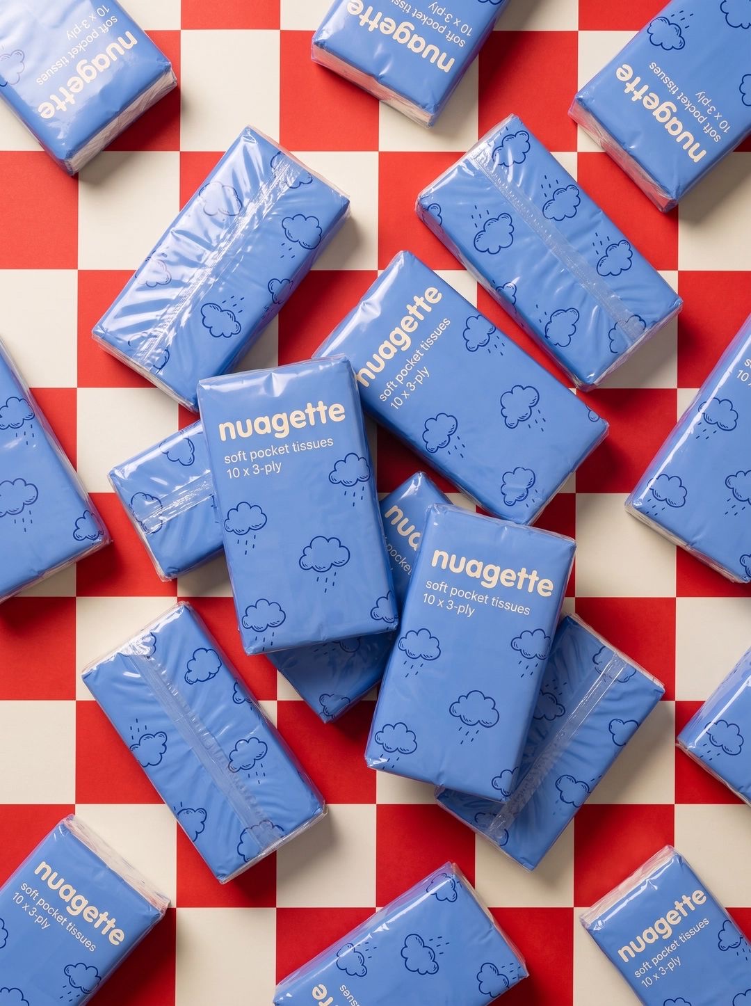 Bright retail packaging campaign image