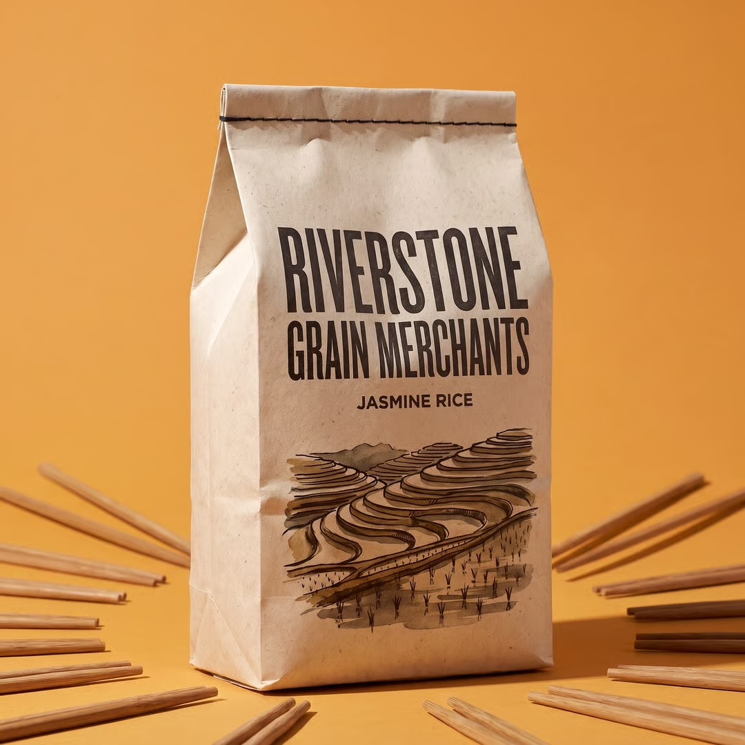 Natural food packaging campaign image