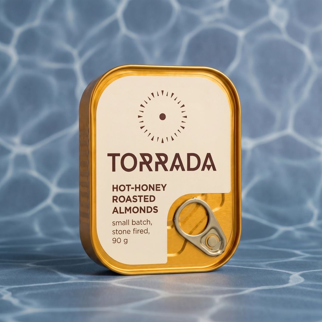 Premium tinned food campaign image